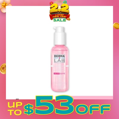 DERMA LAB Hydraceutic Amino-30 Vitamin B12 Cleanser (Delicate & Soft Bubbles Thoroughly Remove Impurities + Traces of Makeup & Sunscreen) 130ml