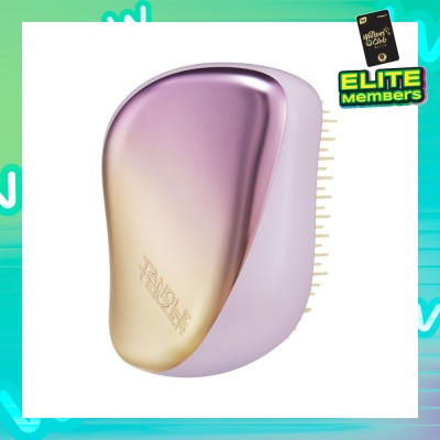 TANGLE TEEZER Compact Styler Yellow Chrome 1s