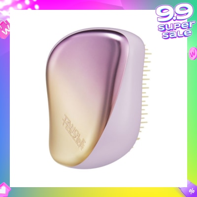 TANGLE TEEZER Compact Styler Yellow Chrome 1s