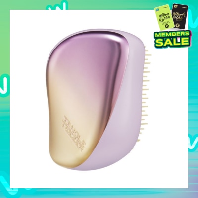 TANGLE TEEZER Compact Styler Yellow Chrome 1s