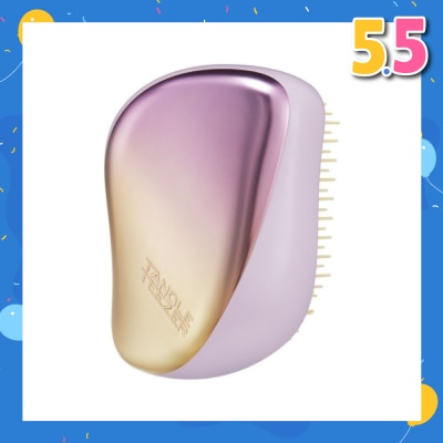 TANGLE TEEZER Compact Styler Yellow Chrome 1s