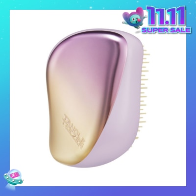 TANGLE TEEZER Compact Styler Yellow Chrome 1s