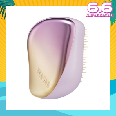 TANGLE TEEZER Compact Styler Yellow Chrome 1s