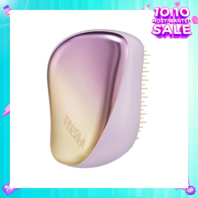 TANGLE TEEZER Compact Styler Yellow Chrome 1s