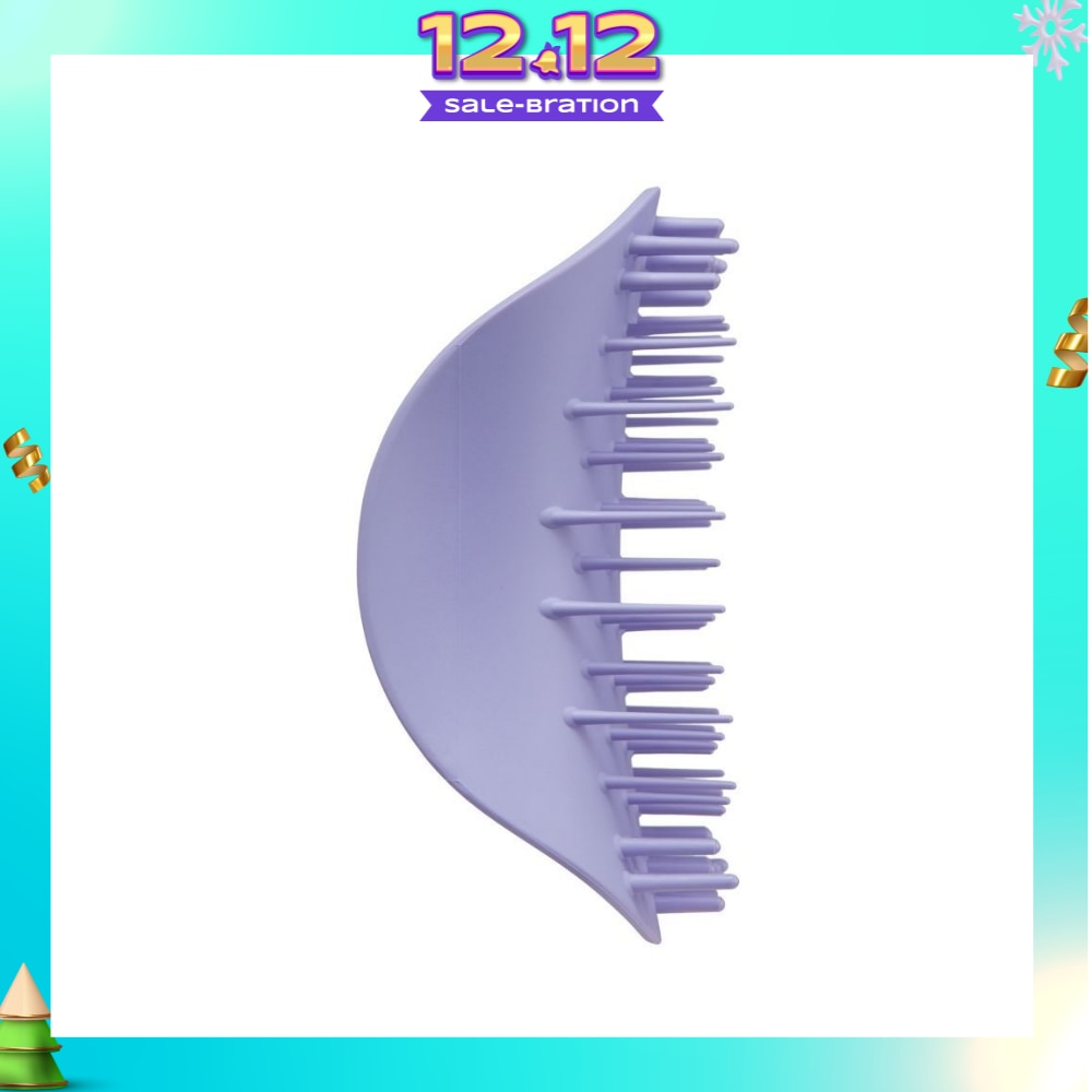 Detangler Scalp Exfoliator & Massager Digital Lavender (To Cleanse & Detox The Scalp) 1s