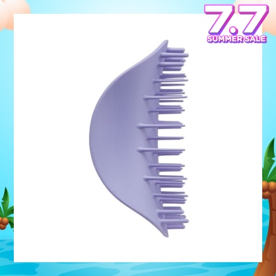 TANGLE TEEZER Detangler Scalp Exfoliator & Massager Digital Lavender (To Cleanse & Detox The Scalp) 1s