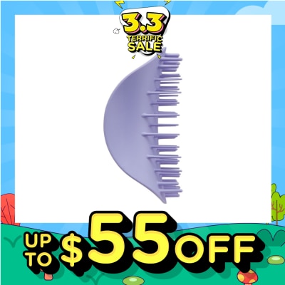 TANGLE TEEZER Detangler Scalp Exfoliator & Massager Digital Lavender (To Cleanse & Detox The Scalp) 1s