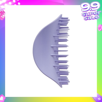 TANGLE TEEZER Detangler Scalp Exfoliator & Massager Digital Lavender (To Cleanse & Detox The Scalp) 1s