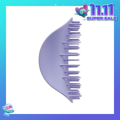 TANGLE TEEZER Detangler Scalp Exfoliator & Massager Digital Lavender (To Cleanse & Detox The Scalp) 1s