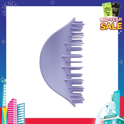 TANGLE TEEZER Detangler Scalp Exfoliator & Massager Digital Lavender (To Cleanse & Detox The Scalp) 1s