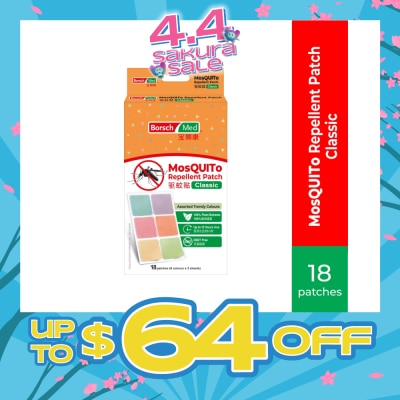 BORSCH MED - MosQUITo Repellent Patch Classic 18s