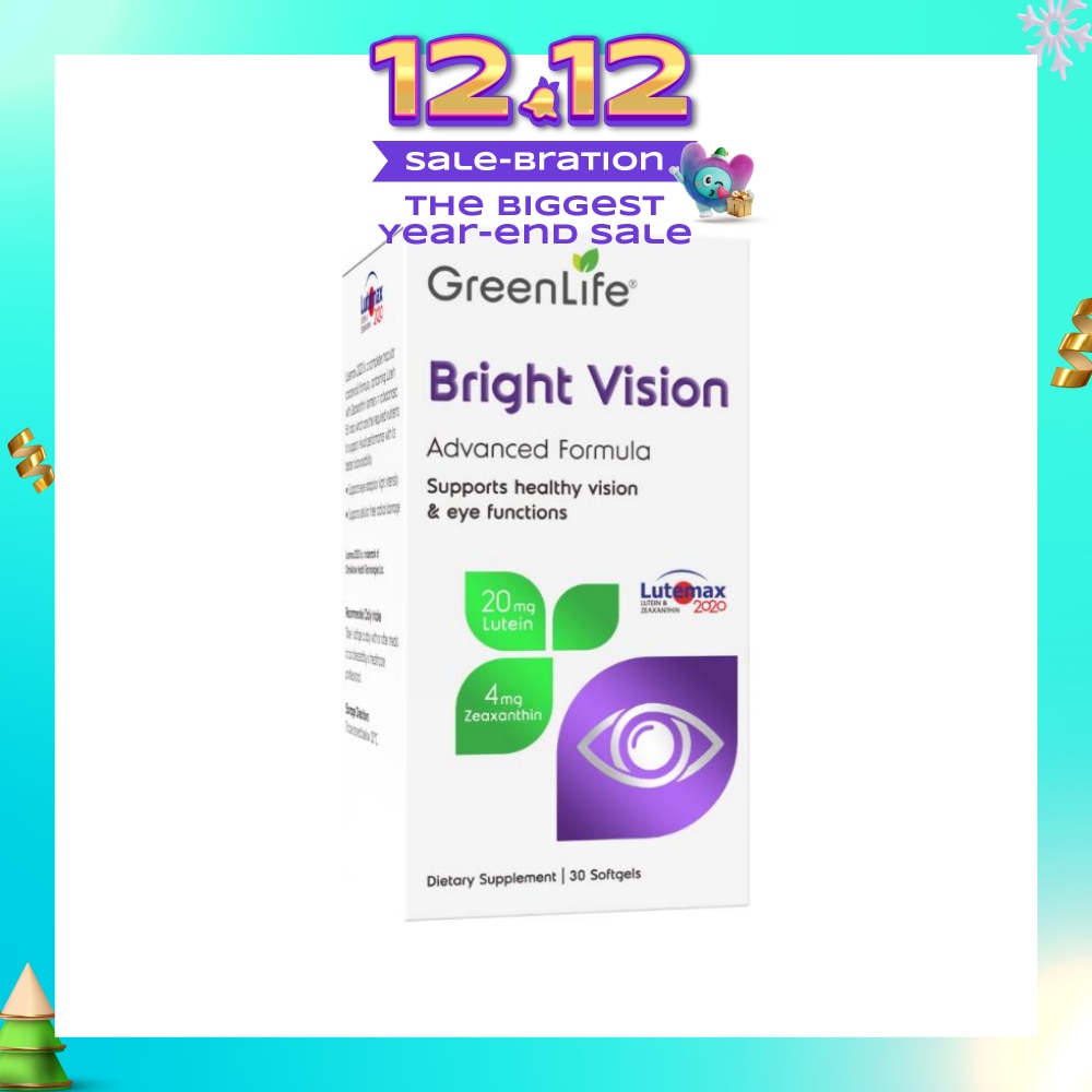 Bright Vision Dietary Supplement Capsule (For Healthy Eyes & Vision) 30s