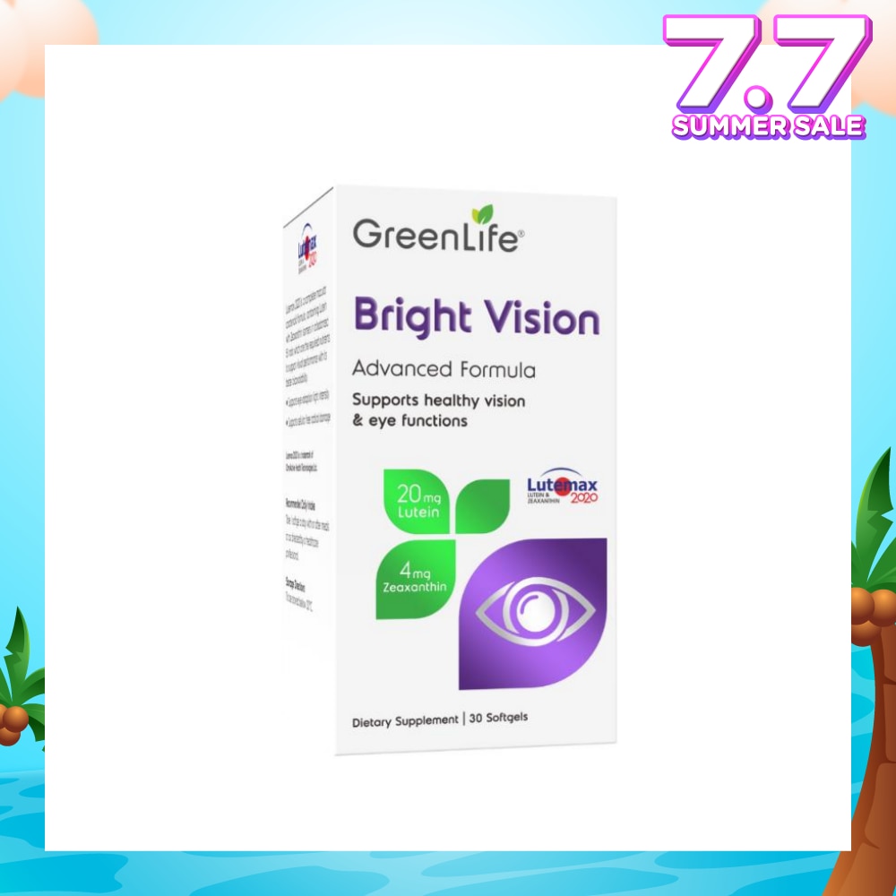 Bright Vision Dietary Supplement Capsule (For Healthy Eyes & Vision) 30s