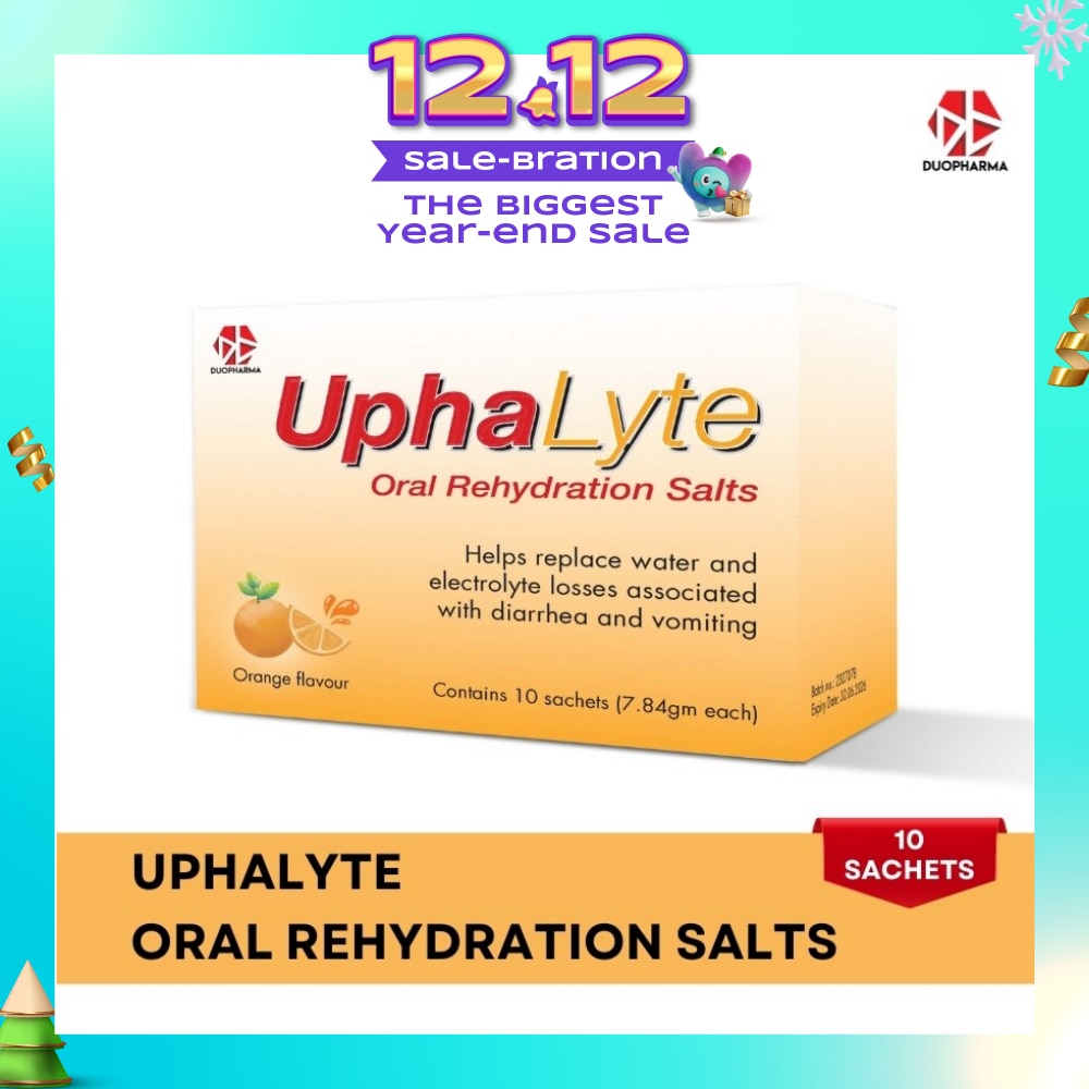 Oral Rehydration Salts Orange Flavour Sachet (Helps Replace Water & Electrolyte Losses) 10s (Expiry: Jul`2026)