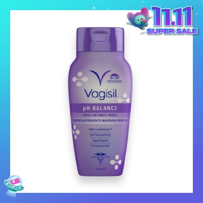 VAGISIL® Daily Intimate Wash with LactoPrebiotic (For Sensitive Skin) 240ml