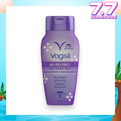 VAGISIL® Daily Intimate Wash with LactoPrebiotic (For Sensitive Skin) 240ml