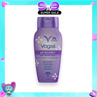VAGISIL® - Daily Intimate Wash with LactoPrebiotic (For Sensitive Skin) 240ml image