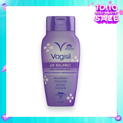 VAGISIL® Daily Intimate Wash with LactoPrebiotic (For Sensitive Skin) 240ml