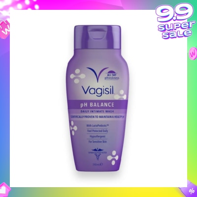 VAGISIL® Daily Intimate Wash with LactoPrebiotic (For Sensitive Skin) 240ml