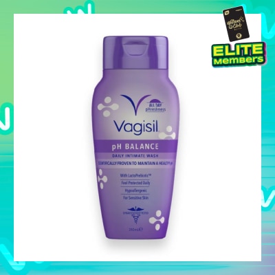 VAGISIL® Daily Intimate Wash with LactoPrebiotic (For Sensitive Skin) 240ml