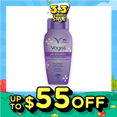 VAGISIL® Daily Intimate Wash with LactoPrebiotic (For Sensitive Skin) 240ml