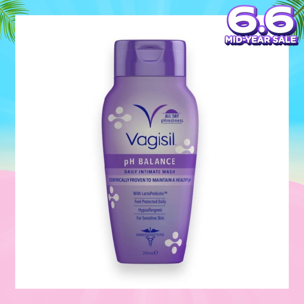 Daily Intimate Wash with LactoPrebiotic (For Sensitive Skin) 240ml