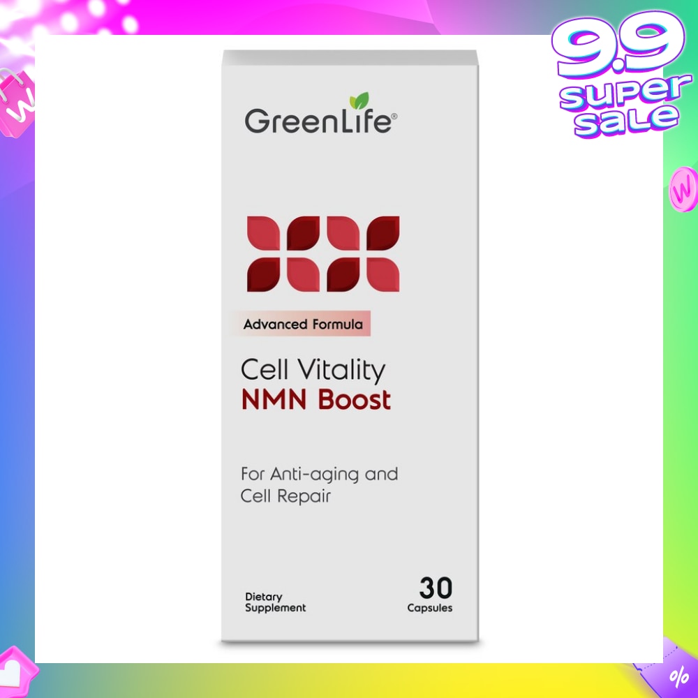 NMN Boost Cell Vitality Capsule (For Anti-Aging & Cell Repair) 30s