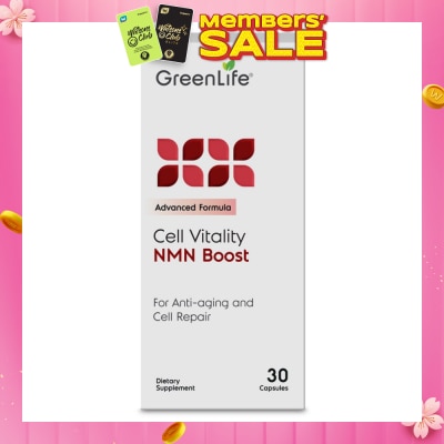 GREENLIFE NMN Boost Cell Vitality Capsule (For Anti-Aging & Cell Repair) 30s