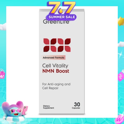 GREENLIFE - NMN Boost Cell Vitality Capsule (For Anti-Aging & Cell Repair) 30s