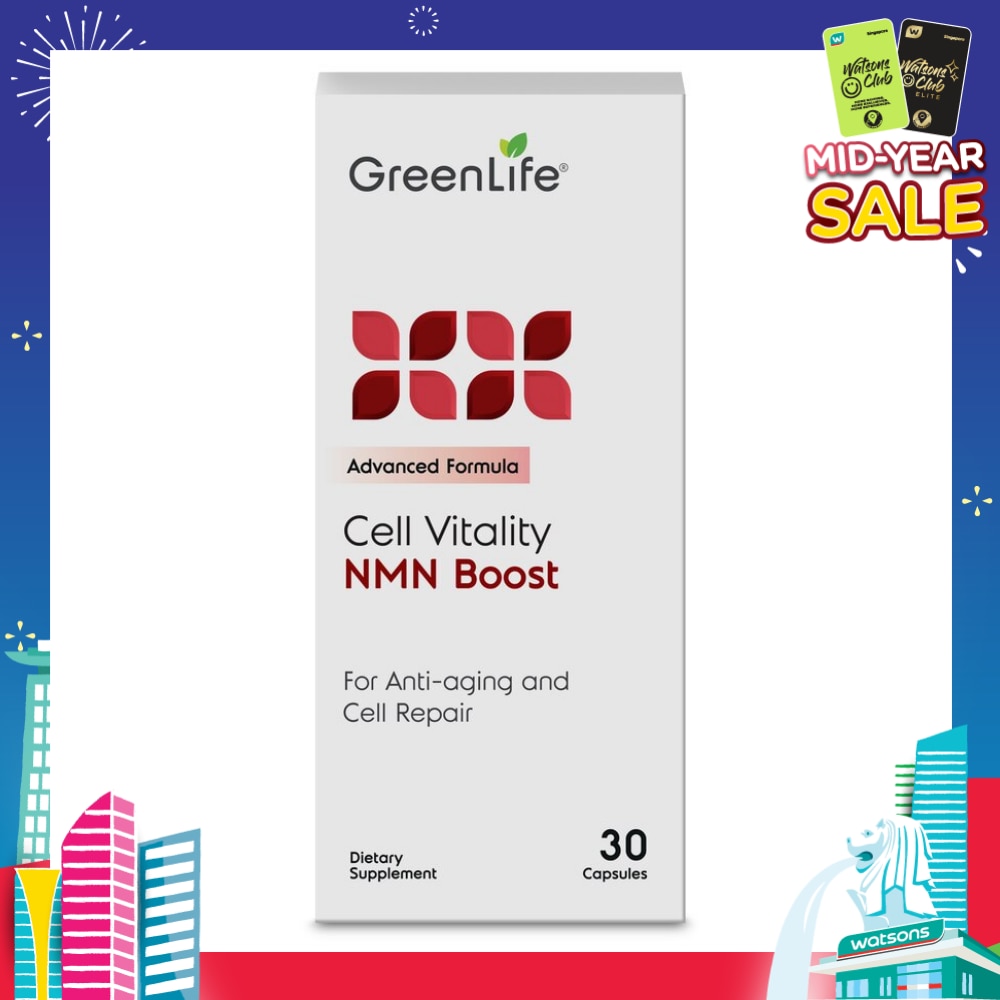 NMN Boost Cell Vitality Capsule (For Anti-Aging & Cell Repair) 30s