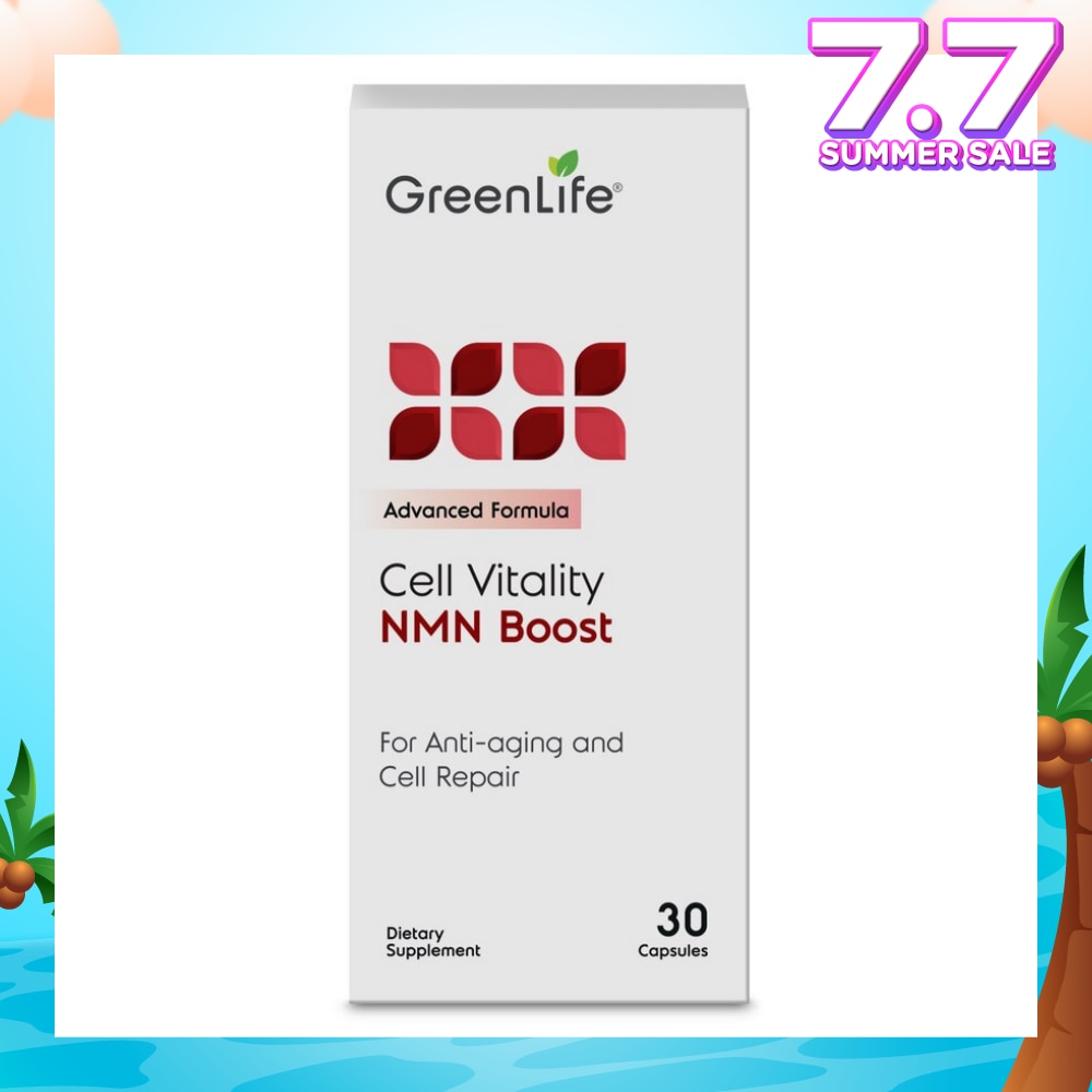 NMN Boost Cell Vitality Capsule (For Anti-Aging & Cell Repair) 30s