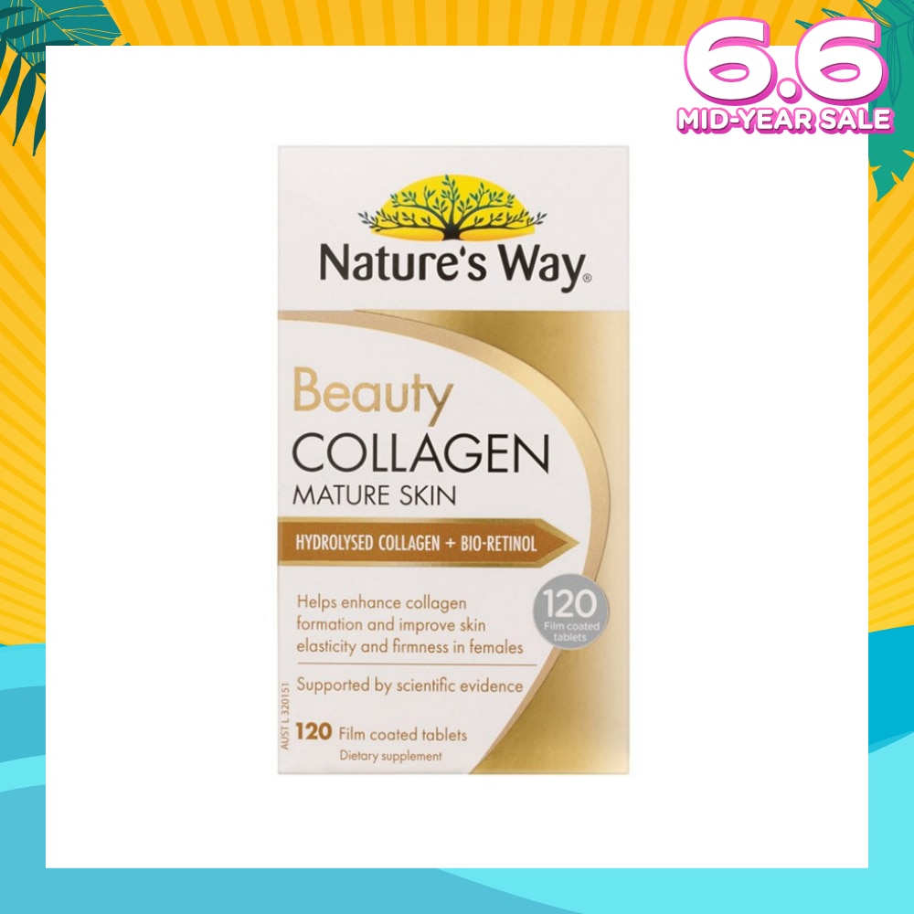 Beauty Collagen Mature Skin Coated Tablet 120s (Expiry: Feb`2026)