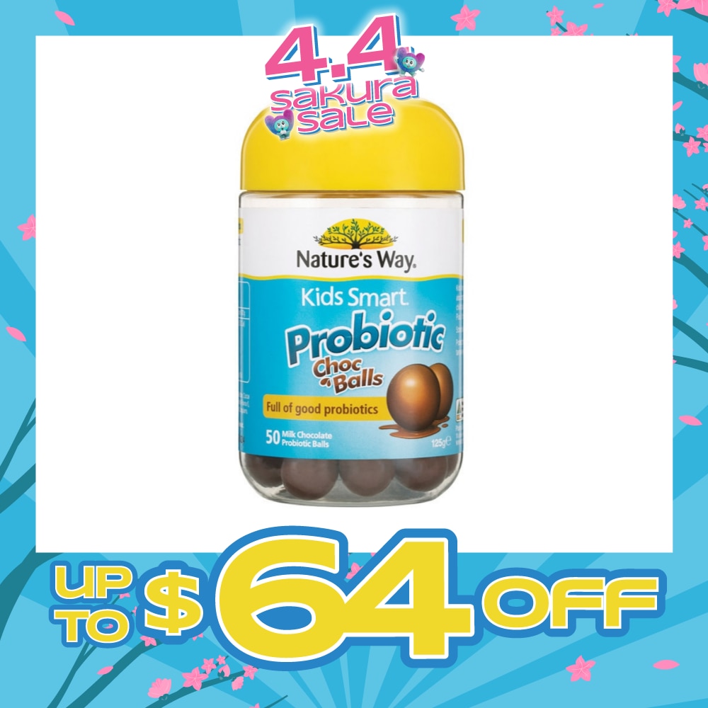 Kids Smart Probiotic Milk Chocolate Ball 50s