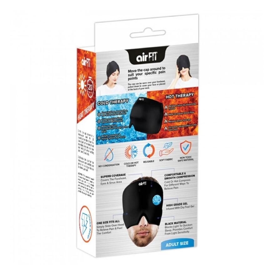 Medi Cold/ Hot Therapy Headache & Migraine Relief Cap 1s