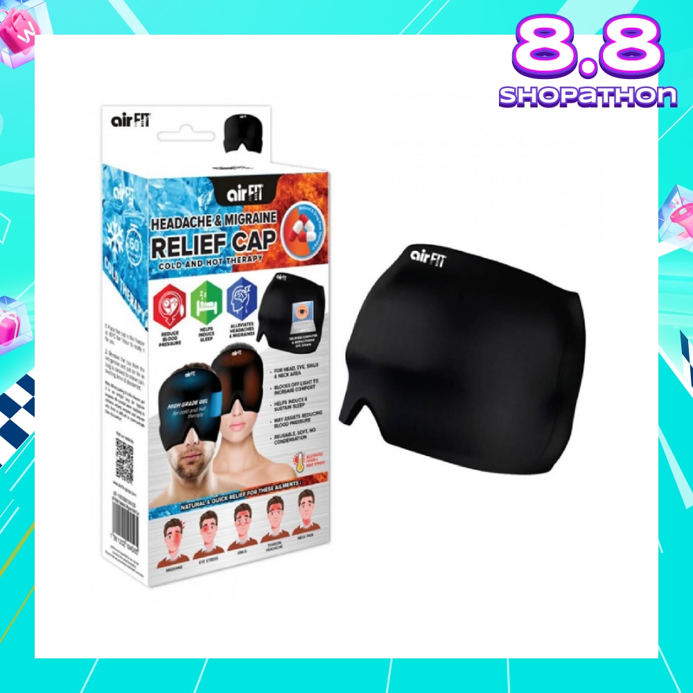 Medi Cold/ Hot Therapy Headache & Migraine Relief Cap 1s