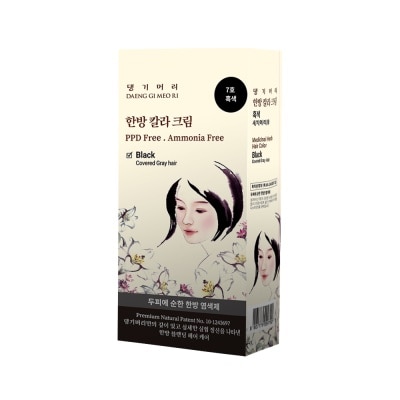 DAENG GI MEO RI Medicinal Herbal Hair Colour Black (For Grey Hair Coverage) 60g