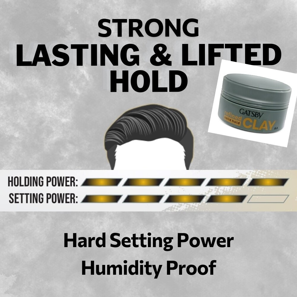 Refined Clay Solid Hold (Easy Washable & Matte Finish) 70g