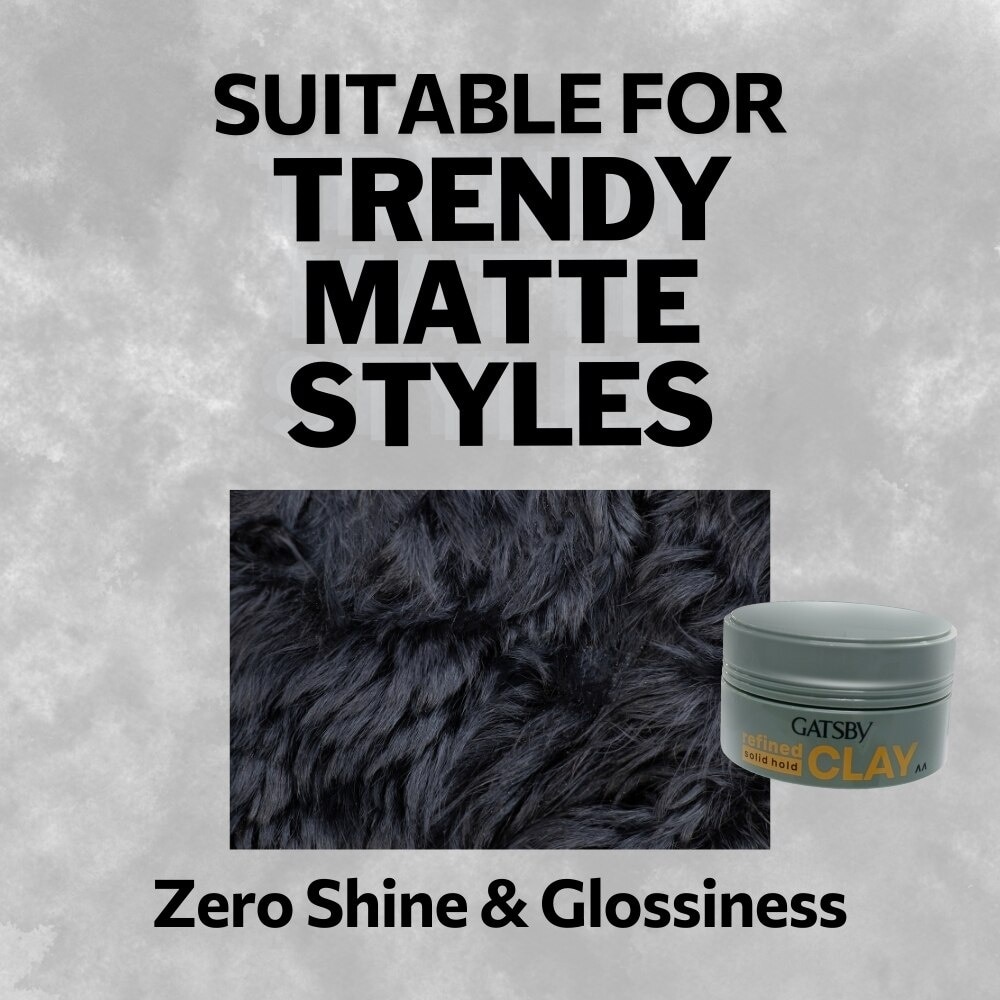 Refined Clay Solid Hold (Easy Washable & Matte Finish) 70g