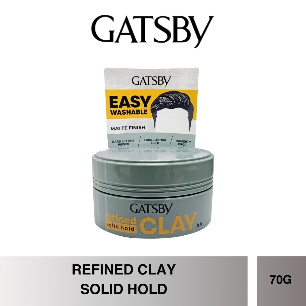 Refined Clay Solid Hold (Easy Washable & Matte Finish) 70g