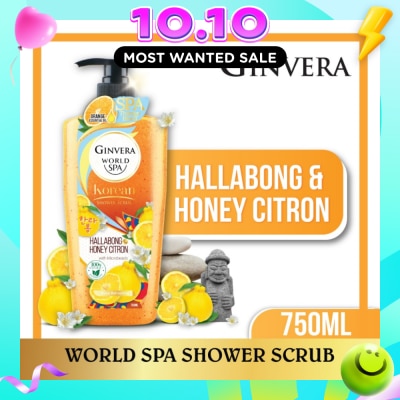 GINVERA World Spa Shower Scrub Hallabong & Honey Citron 750ml image
