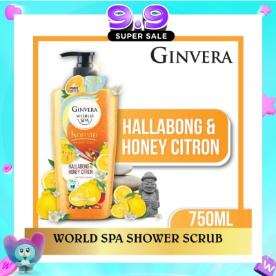 GINVERA - World Spa Shower Scrub Hallabong & Honey Citron 750ml image