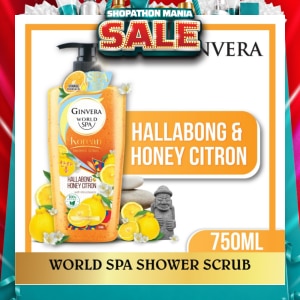 GINVERA World Spa Shower Scrub Hallabong & Honey Citron 750ml