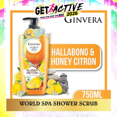 GINVERA - World Spa Shower Scrub Hallabong & Honey Citron 750ml image