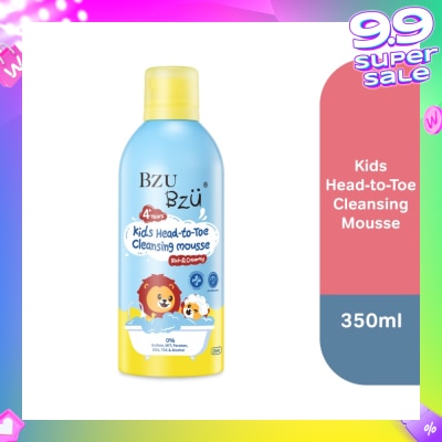 BZU BZU Kids Head-To-Toe Cleansing Mousse Rich & Creamy 350ml
