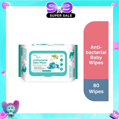 BZU BZU - Antibacterial Baby Wipes (No Alcohol & Parabens & Phthalates) 80s image