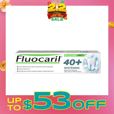 FLUOCARIL 40+ Whitening 160g