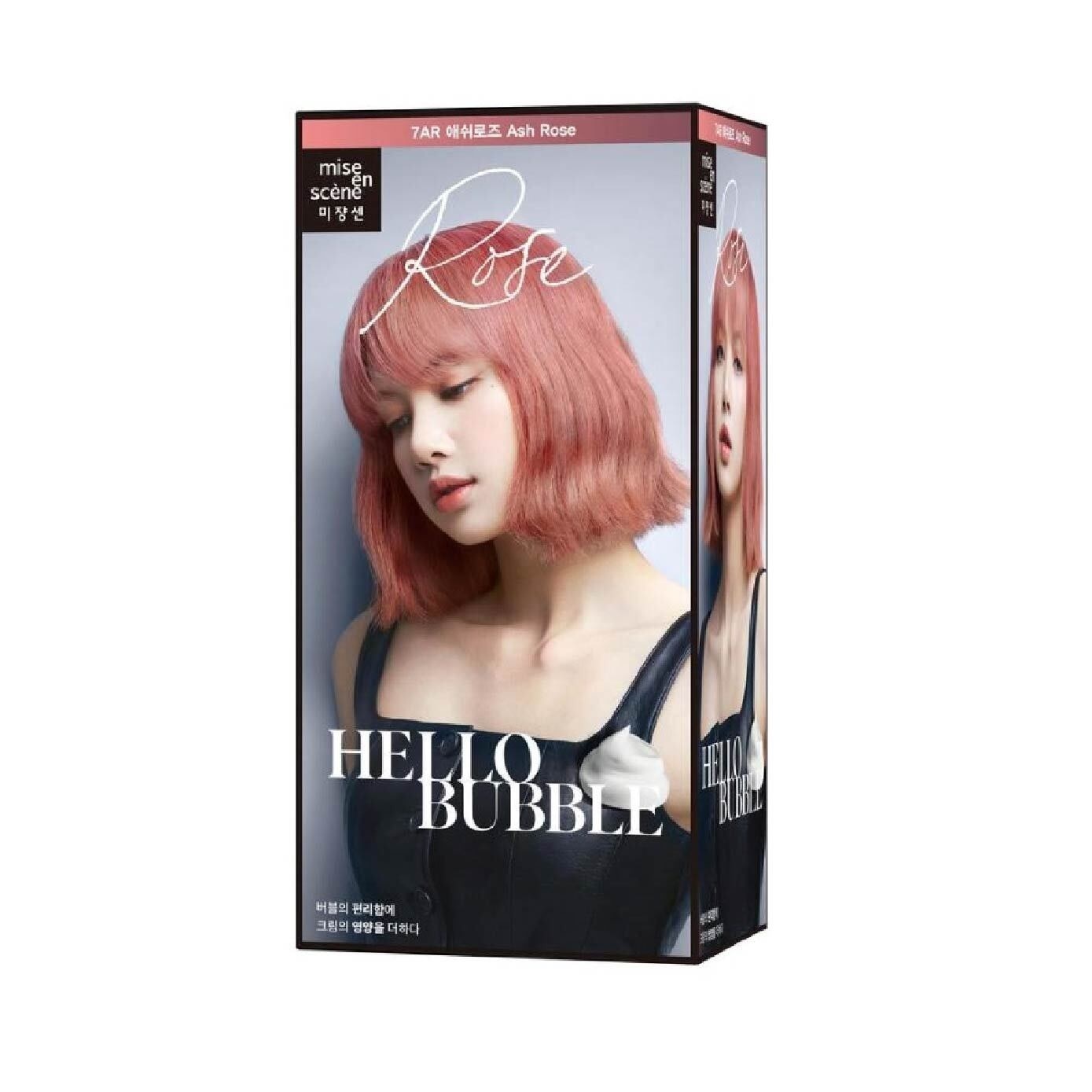 Hello Bubble Foam Hair Colour 7AR Ash Rose 1s