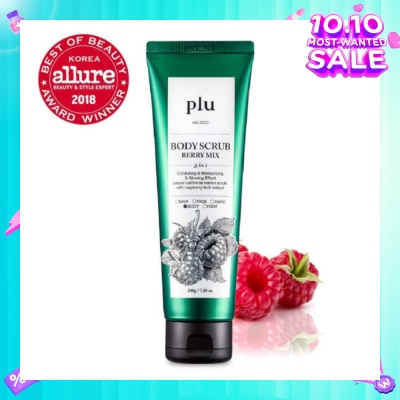 PLU 3 in 1  Body Scrub Berry Mix (Exfoliating & Moisturising) 200g (Expiry: Jul`2026)