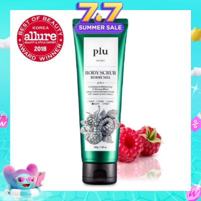 PLU - 3 in 1  Body Scrub Berry Mix (Exfoliating & Moisturising) 200g&nbsp;(Expiry: May`2027)