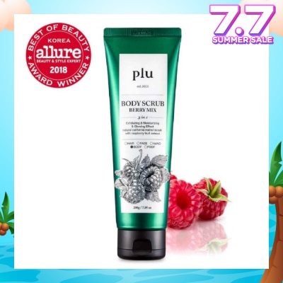 PLU 3 in 1  Body Scrub Berry Mix (Exfoliating & Moisturising) 200g